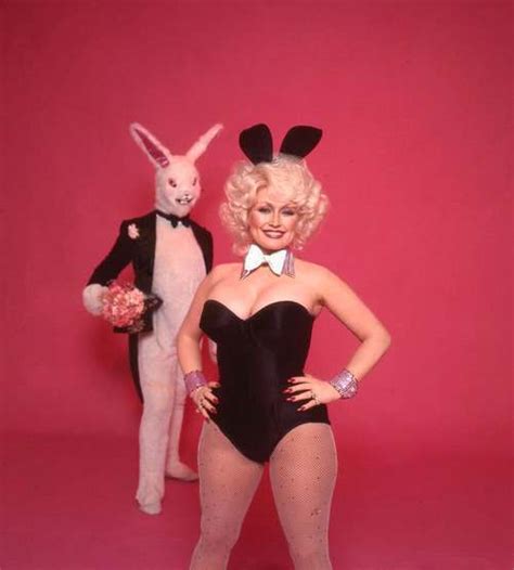 1978 Bunny Girl Dolly Parton Seduces The Easter Bunny