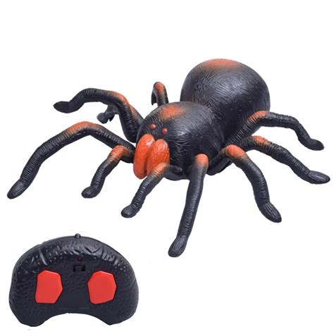 simulation remote control spider tricky spoof animal toys tarantula infrared creepy soft scary