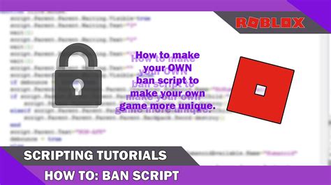 ban script  roblox youtube