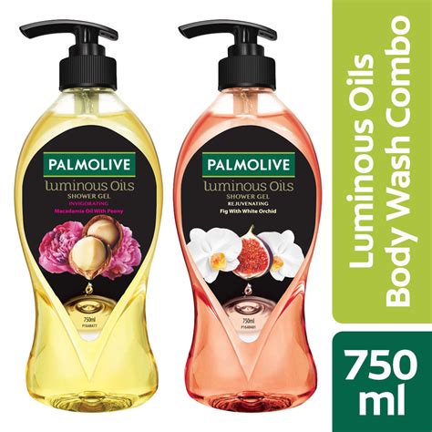 palmolive luminous oils body wash combo rejuvenating invigorating