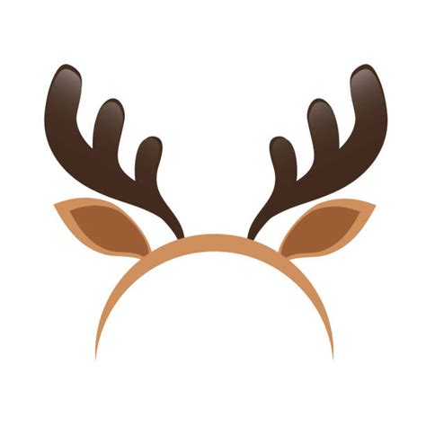 royalty  costume reindeer antlers clip art vector images