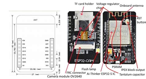 basics project  ai thinker esp cam pinout guide acoptex  vrogue