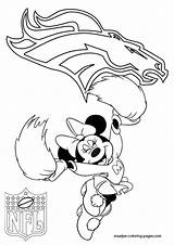 Coloring Broncos Pages Denver Nfl Mouse Minnie Mascot Cheerleader Printable Print Color Clipart Clipartbest Az Football Seahawks Comments Drawings Maatjes sketch template