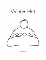 Hat Coloring Winter Pages Scarf Clipart Template Add Print Clip Change Twistynoodle Library Comments sketch template