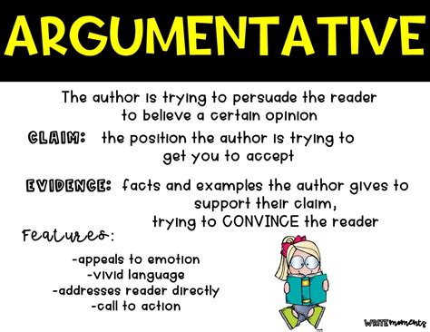 tips  teaching argumentative text write moments