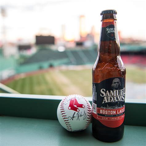 sam adams  official beer   boston red sox