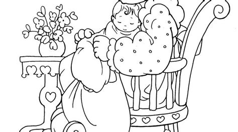mom  baby coloring page baby coloring pages coloring pages mom