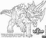 Invizimals Triceratops Shadow Zone Coloring Pages Rex Max Unicorn Xiong Mao sketch template