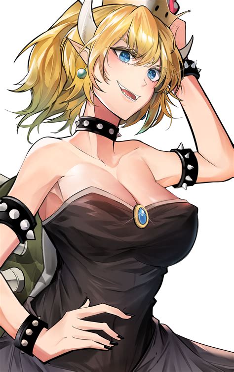 Bowsette New Super Mario Bros U Deluxe And Etc Drawn By