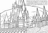 Harry Hogwarts Cool2bkids Malvorlagen sketch template