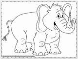 Elephant Elefant Coloringhome Elephants Tippsvorlage sketch template