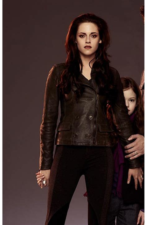 Bella Swan Leather Jacket The Twilight Saga Breaking Dawn Part 2 Jacket