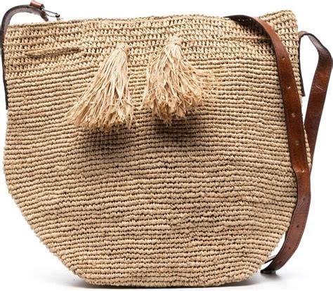 ibeliv tassel trim straw tote bag shopstyle