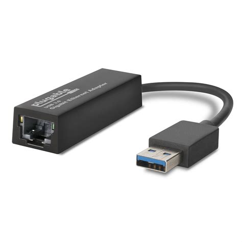 plugable usb  ethernet adapter usb   gigabit ethernet supports