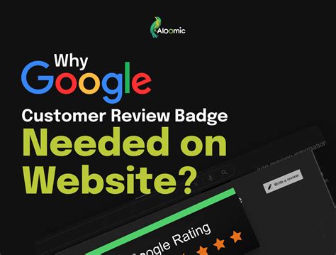 google customer review badge  aloomic  dribbble