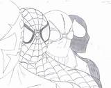 Spider Man Shattered Dimension Deviantart Wallpaper sketch template