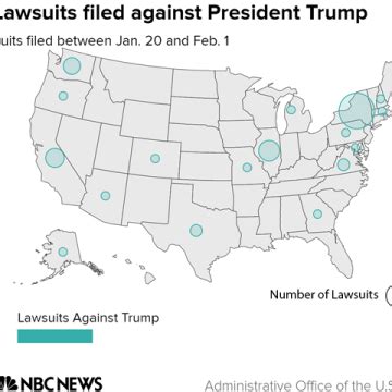 trump named     lawsuits  inauguration nbc news