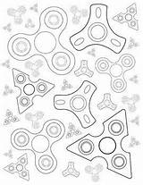 Fidget Coloring Pages Spinner Spinners Color Kids Printable Sheets Print Colorings Crafts Adult Teacherspayteachers Getcolorings sketch template