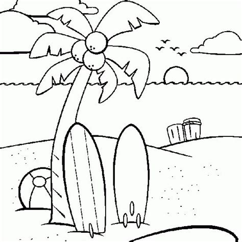 beach coloring pages ideas  pinterest