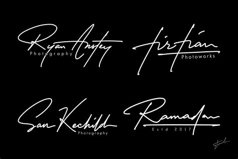 beautiful signatures