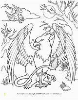 Coloring Pages Griffin Mystical Creatures Baby Printable Dragon Mythical Deviantart Color Kids Unicorn Animal Mermaid Adult Coloriage Book Animaux Print sketch template