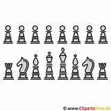 Chess Schachfiguren Pieces Malen Ausmalbilder Malvorlagenkostenlos Scacchi Pezzi Schach Malvorlage Clipartsfree Nächstes sketch template