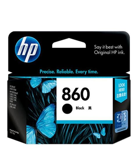 Hp 860 Black Inkjet Print Cartridge Buy Hp 860 Black