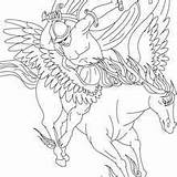 Coloring Pegasus Perseus Pages Bellerophon Minotaur Theseus Legend Hellokids 26kb 220px Heel Achilles Greek sketch template