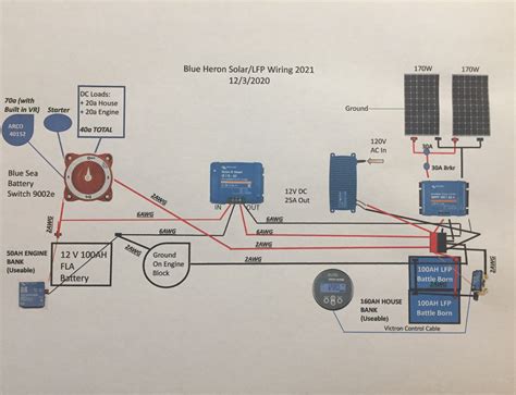 boat wiring diagram dual batteries wiring diagram  schematics