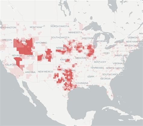Rise Broadband Internet Coverage And Availability Map