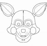 Lolbit Pages Coloring Template sketch template