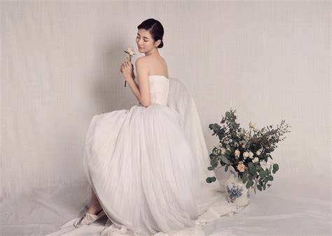 These Photos Of Miss A S Suzy In A Wedding Dress Are