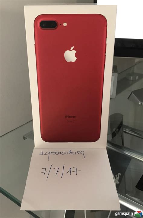 [vendo] Iphone 7 Plus 256gb Red Edition