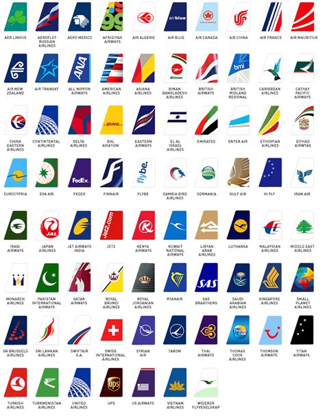 collection  airline airplane tails designs   airlines
