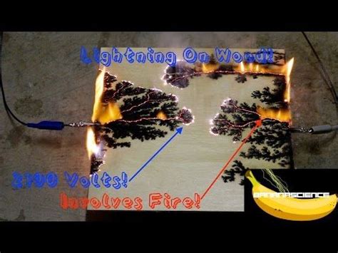 making lichtenberg device  burning wood youtube lichtenberg wood burning art wood burning