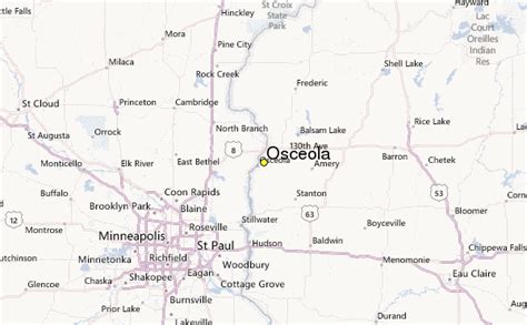 osceola weather station record historical weather  osceola wisconsin