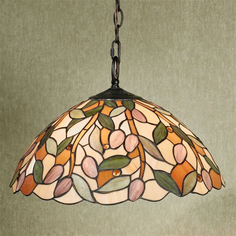 pascal stained glass hanging lamp