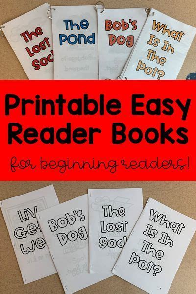 emergent readers printable decodable books cvc words easy reader