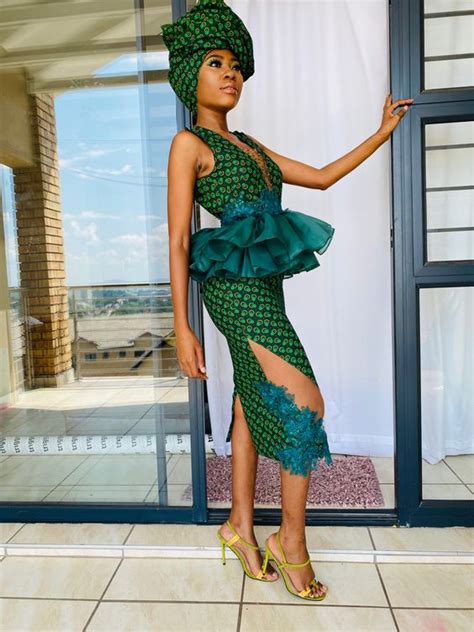 Latest Botswana Traditional Outfits For Women To Wear 2021 Shweshwe Home