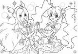 Coloring Precure Pages Fresh Open sketch template