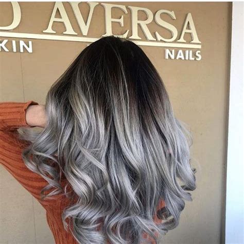 silver ombre grey ombre hair is the new blonde color the number of people spotting this