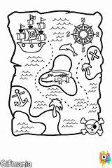 Tesoro Mapas Pirata Piratas Colorir Imprimir Malbilder Seleccionar Imágenes sketch template