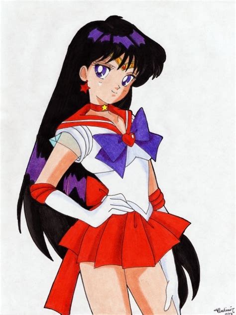 Sailor Moon Mars Red Sailormoon Costume Cosplay Uniform Fancy Dress