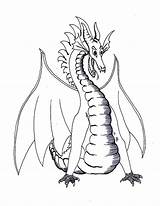 Dragon American Drawing Coloring Pages sketch template