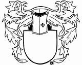 Wappen Familiewapen Heraldik Eigen Familienwappen Maak Schablonen Schablone Wapen Bhic sketch template