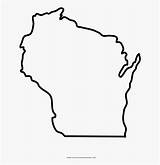 Wisconsin Outline State Clipart Coloring Transparent Netclipart Clipground sketch template