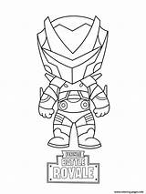 Fortnite Coloring Mini Pages Omega Printable sketch template