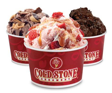 open  ice cream franchise  cold stone creamery