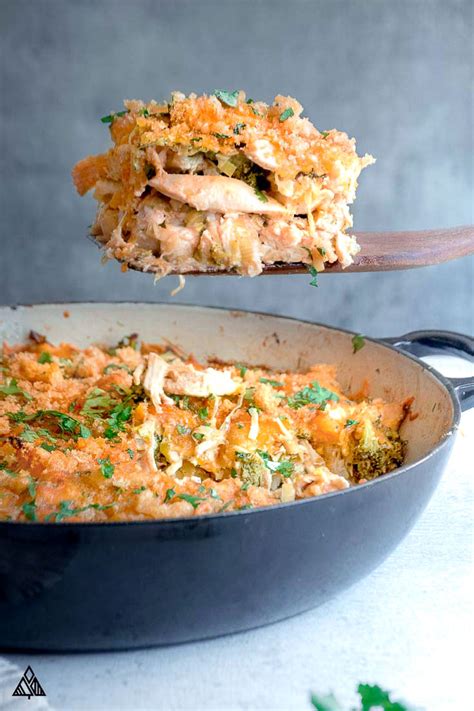 carb chicken casserole   family favorite