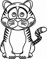 Tiger Sad Coloring Pages Wecoloringpage Tigger sketch template